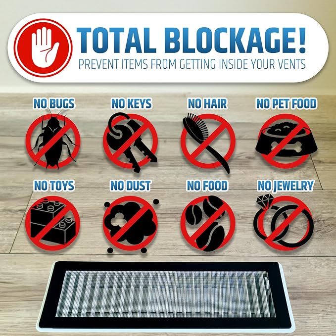 Powerful Magnetic Vent Screen Mesh Covers that Will Never Move or Fall - Image 6