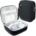 Carrying Case for Portable Handheld Inhaler Nebulizer Asthma Inhaler Black | by KrypthosCase