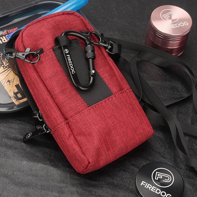 FIREDOG Smell Proof Bag, Odor Proof Pouch Mini Crossbody Bags - Image 10