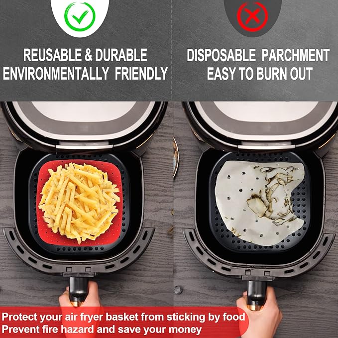 Upgrade Reusable Air Fryer Liners - Image 4