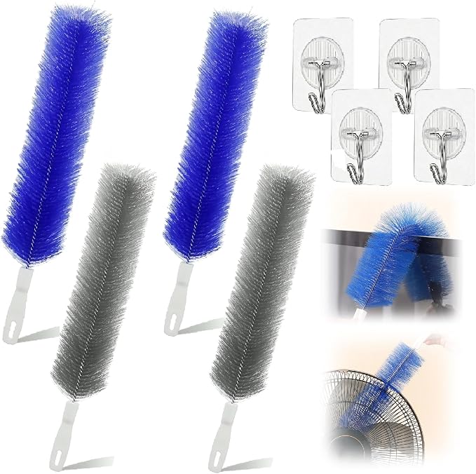 90° Flexible Ceiling & Fan Dust Magnet, Bendable Microfiber Head, Fan Cleaning by Unknown