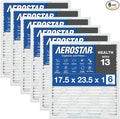 Aerostar 17 1/2x23 1/2x1 MERV 13 Pleated Air Filter, AC Furnace Air Filter by AirFiltersDelivered