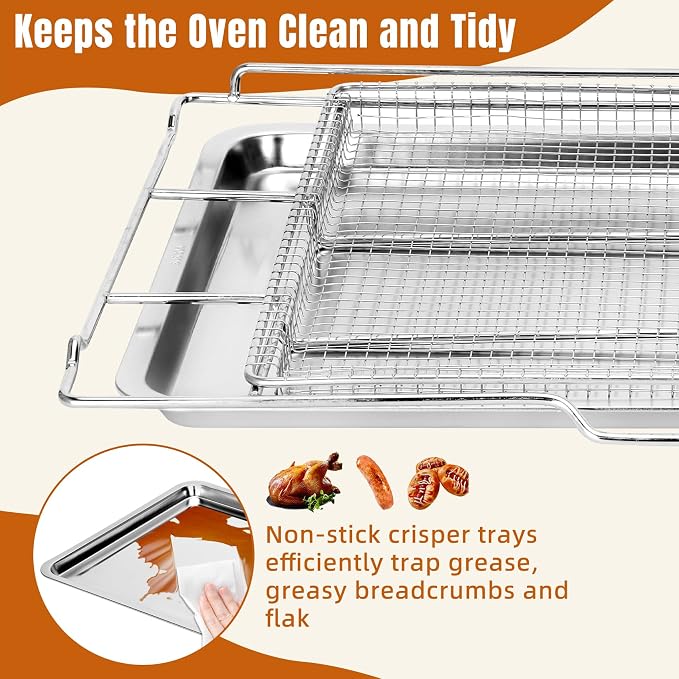 New upgrade Air Fry Tray for 30" Oven - Image 5