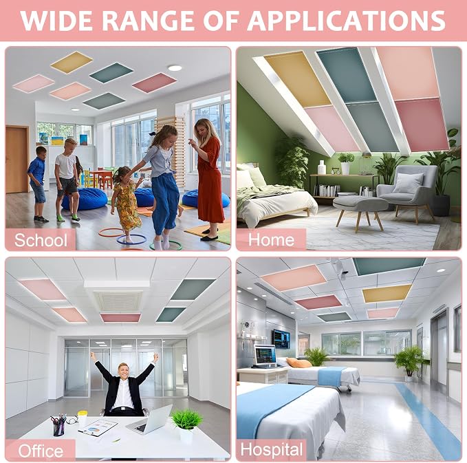 8PCS Fluorescent Light Covers, 4x2 Feet Magnetic Light Cover Fluorescent Lights - Image 6