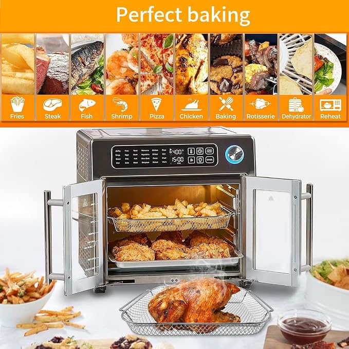 GCQ 3 Pieces Set Air Fryer Accessories - Image 8