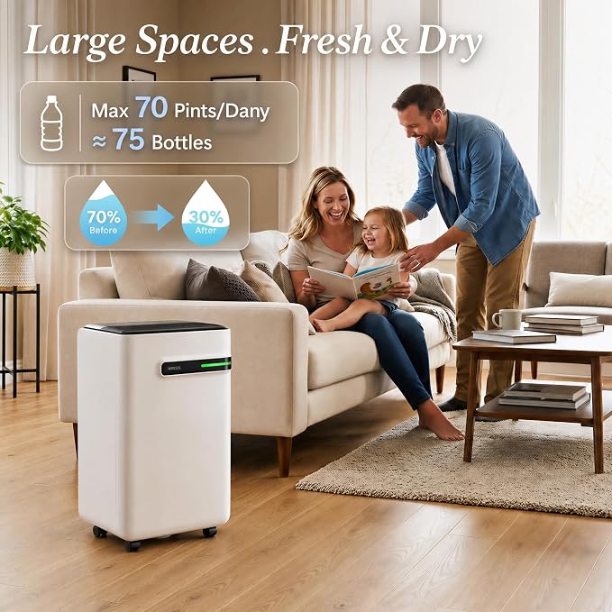 AIRPLUS Dehumidifier for Basement - Image 2
