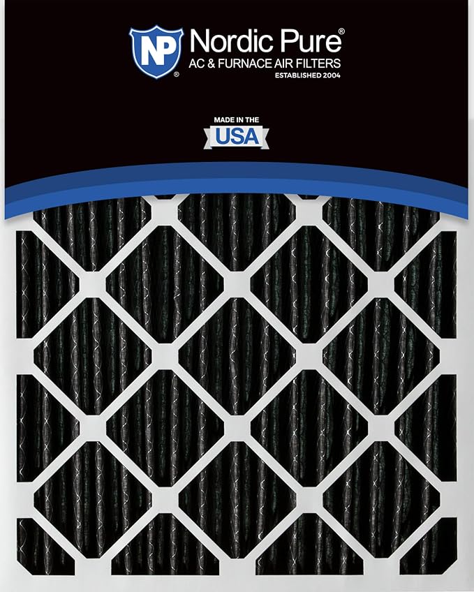 Nordic Pure 16x25x2 Pleated MERV 8 Plus Carbon Air Filters 3 Pack | Actual - Image 5