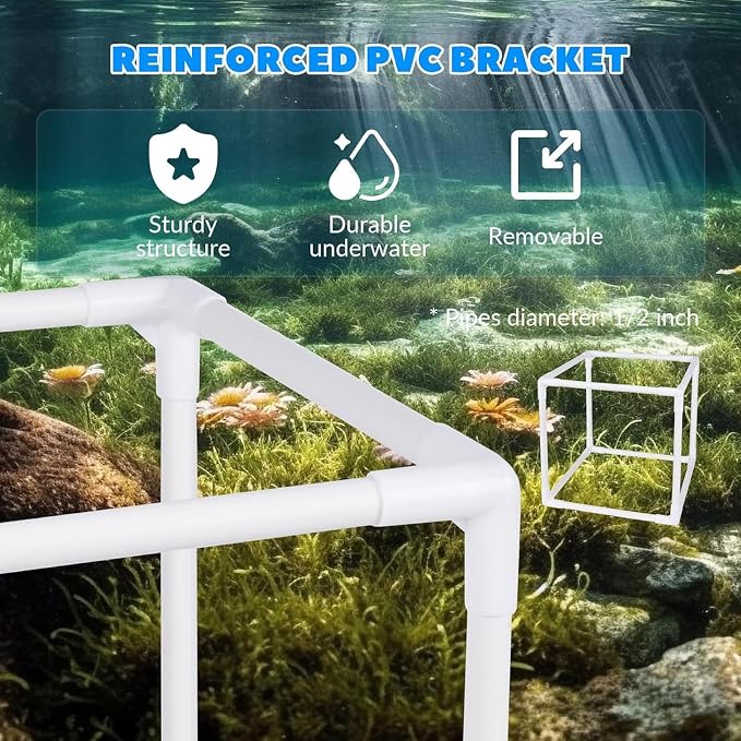 Yosoo Health Gear Pond Anti Clogging Filter Bag 1 Pack 12" Cube, Heavy Duty - Image 5