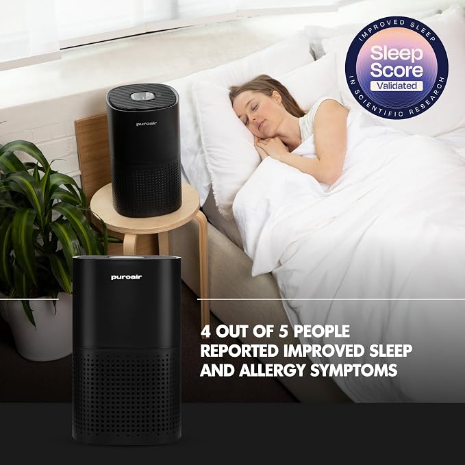 PuroAir 240 HEPA Air Purifier and 2 HEPA Air Filters - Image 8