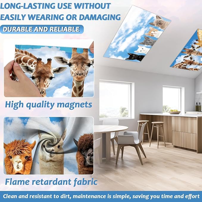 6Pcs Fluorescent Light Covers - Image 3
