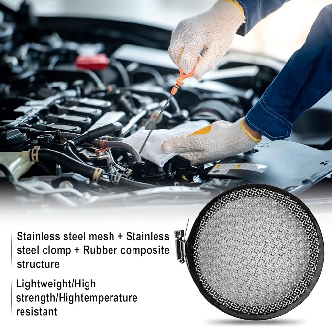 4 Inch Turbo Inlet Guard Screen Universal 102mm Stainless Steel Turbo Air - Image 6