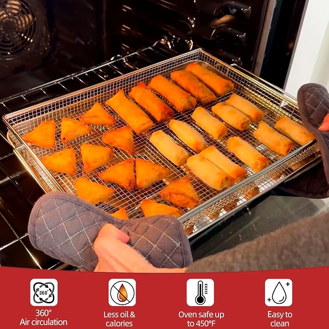 Geesta 304 Stainless Steel Air Fryer Basket - Image 5
