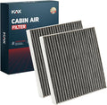 KAX HEPA Cabin Air Filter with Activated Carbon, CF10285 CP285 Replacement by KAX
