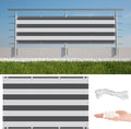 Privacy Screen Protector 4.9' x 65.6' Privacy Protection Weatherproof Outdoor by AYLFBFU