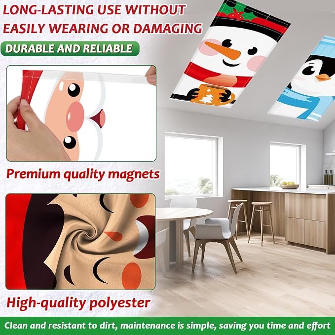 6 Pcs Fluorescent Light Covers - Image 3