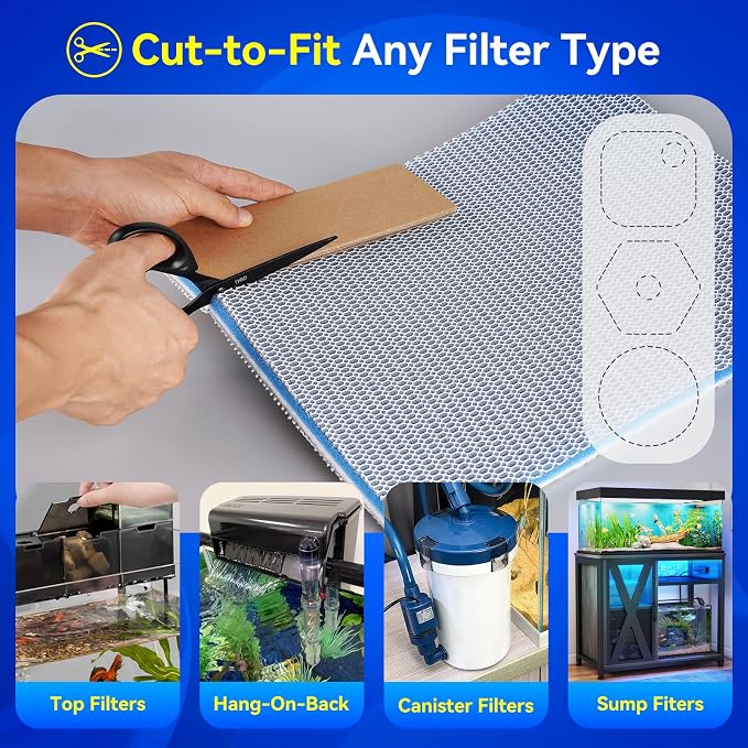 Borlech 8-Layer Fast-Acting Aquarium Filter Pad - Image 8