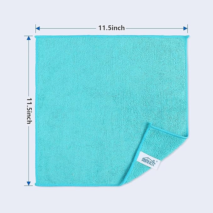 HOMEXCEL Microfiber Cleaning Cloth, 150 Pack Cleaning Rags, Cleaning Towels - Image 2