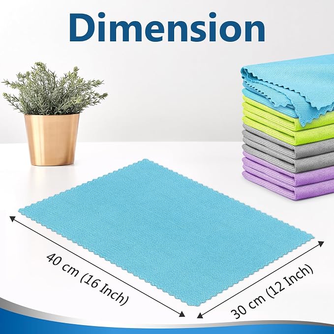 Airlab Glass Polishing Cloth Streak Free Miracle Cleaning Cloth Lint Free - Image 5