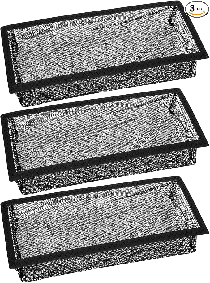 4" x 10" Floor Vent Screen Net, Air Vent Screen Filter Mesh Catches Toys Snacks by KeeTidy