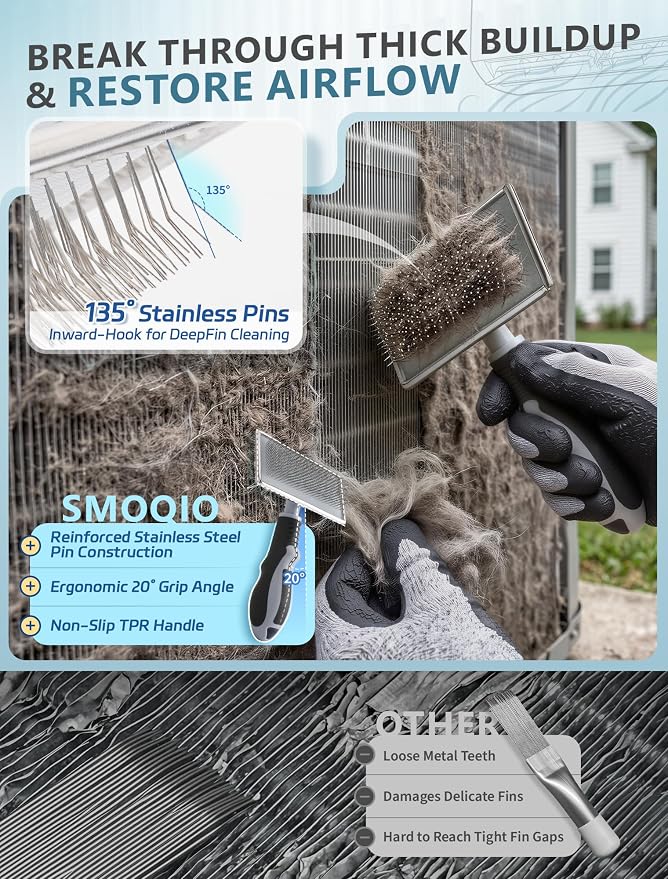 2 in 1 AC Coil Cleaner Brush Set - Image 3