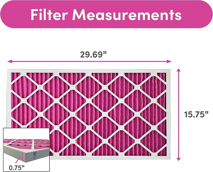 16x30x1 Air Filter by Colorfil | Color Changing Filters - Image 5