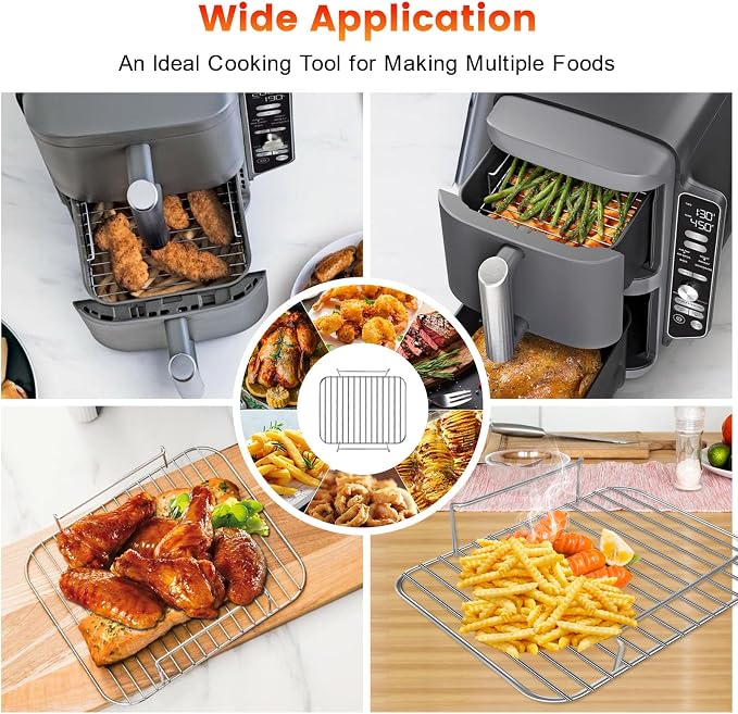 Air Fryer Replacement Parts for Ninja SL401 SL451 DoubleStack XL 2 Basket air - Image 7