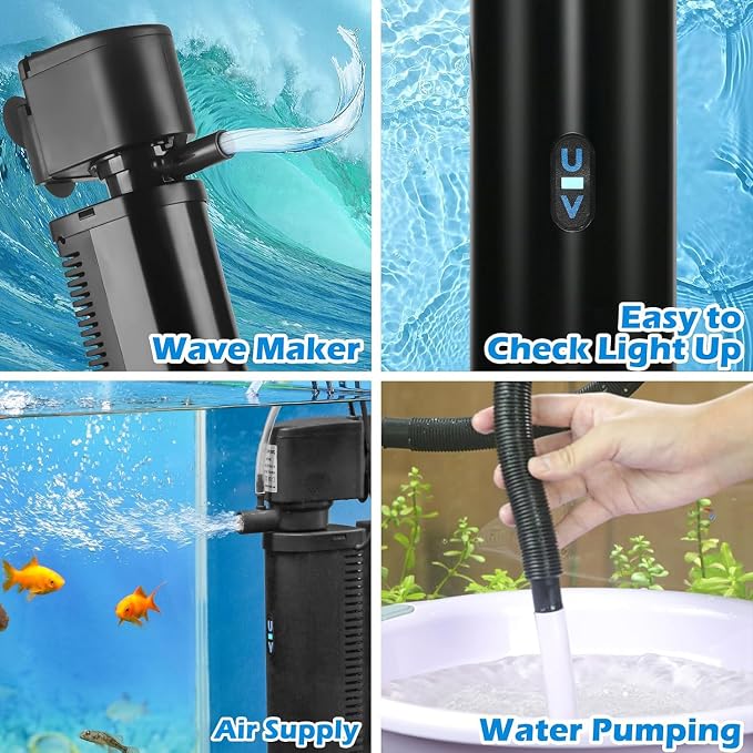 Aquarium U-V Filter 290GPH w/ Scientific Timer - Image 4