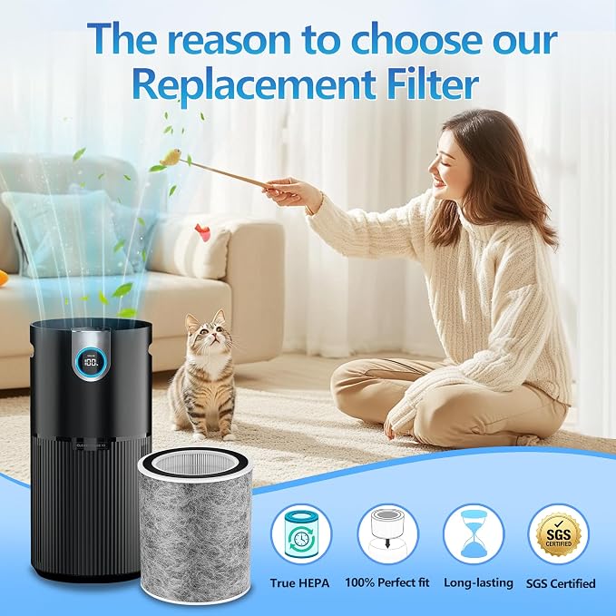 2 Pack HP201 HP302 Replacement Filter Compatible - Image 2