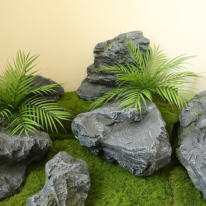 Outdoor Fake Rock Cover Realistic Lightweight Fiberglass Artificial Landscape - Image 6