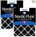 Nordic Pure 16x30x1 Pure Carbon Pleated Odor Reduction Furnace Air Filters 2 by NordicPure