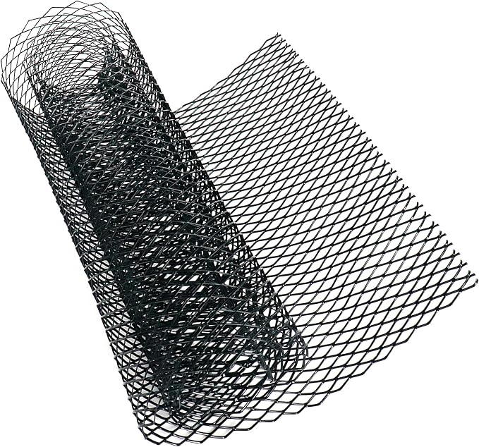 Modengzhe 40 x 13 inch Car Grill Mesh Sheet, 10 x 20 mm Rhombic-Shape Grids by AutomotiveAccessory