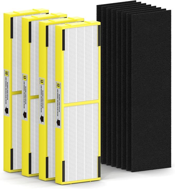 SAKEGDY 4 Packs FLT4825 HEPA Replacement Filter B Compatible by SAKEGDY