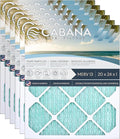 Cabana Filters 6-Pack 20x24x1 MERV 13 AC Furnace Air Filter by CabanaAirFilters