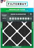 Filterbuy 18x25x1 Air Filter MERV 10 Odor & Allergy Defense by Filterbuy
