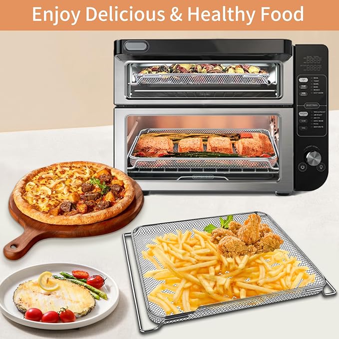 GCQ Smart Double Oven Basket for Ninja DCT401 DCT402 DCT451 - Image 7