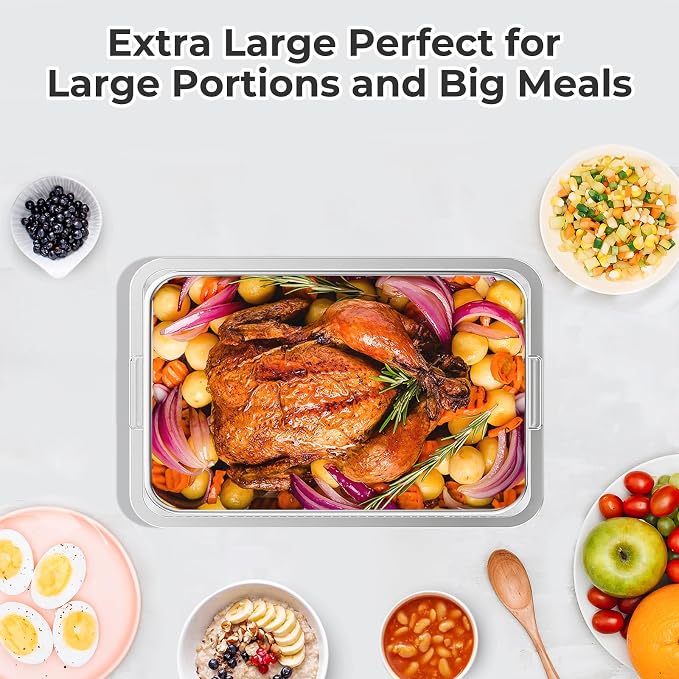 Air Fryer Basket for Oven, Extra Large 18.8" x 12.8" Oven Air Fryer Basket and - Image 8