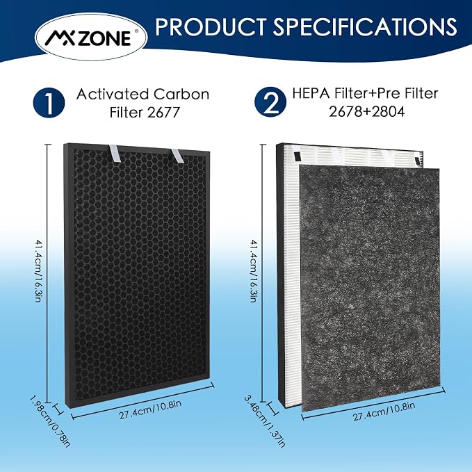 2 Set Air220 Air320 Filter Replacement Compatible - Image 3