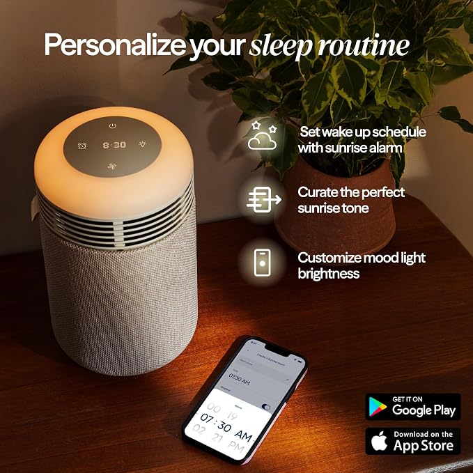 BLUEAIR Air Purifier & Sunrise Alarm Clock - Image 7