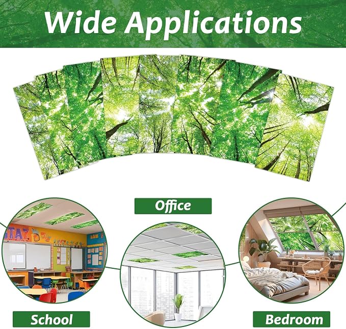 8 Pcs Fluorescent Light Covers - Image 4