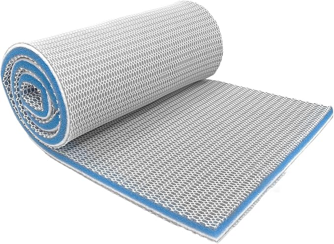 Aquarium Filter Media, 11.8"x15.7"- 8-Layer Filter Sponge Pad by GourragePro