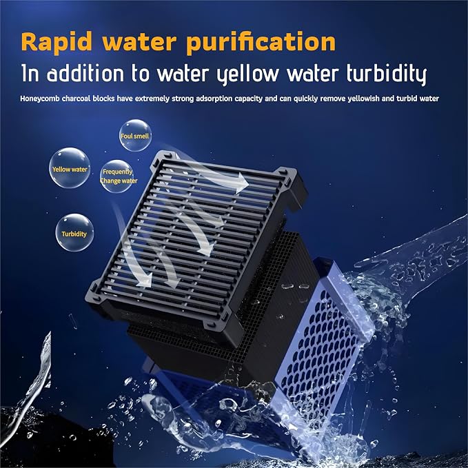 LIYAOLI 2PCS Pure Cube Water Trough Filter - Image 2