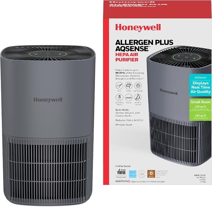 Honeywell Allergen Plus Compact Small Room HEPA Air Purifiers by HoneywellPluggedIn