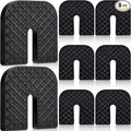 Treela 8 Packs Rubber Isolator Pad Anti Vibration Pads Mechanical Vibration by Treela