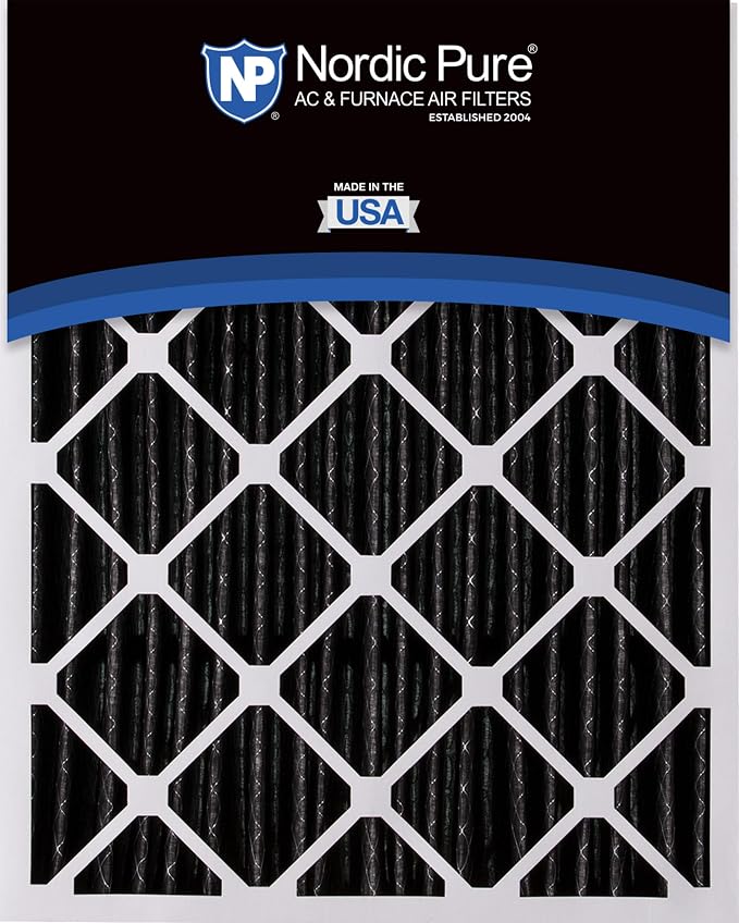 Nordic Pure 20x25x5 Pleated MERV 10 Plus Carbon Air Filters 4 Pack | Actual - Image 5
