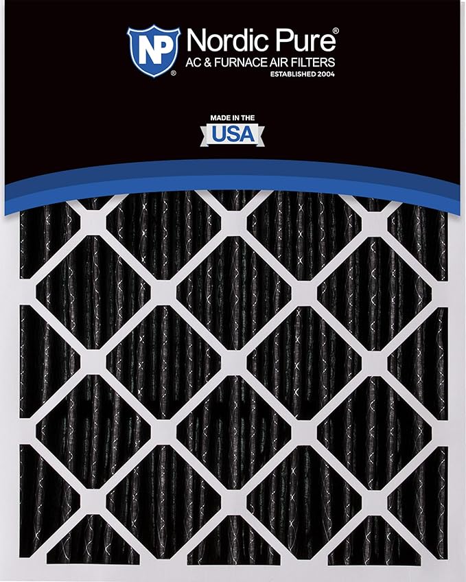 Nordic Pure 20x25x5 Pleated MERV 10 Plus Carbon Air Filter 1 Pack | Actual - Image 5