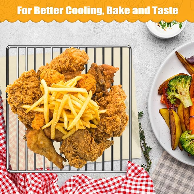 Air Fryer Rack for Ninja Foodi 8 in 1 SP100 SP101 Digital Air Fryer Countertop - Image 6