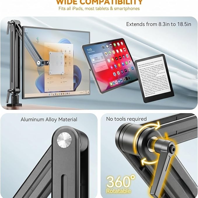 Portable Monitor Holder Mount Arm - Image 3