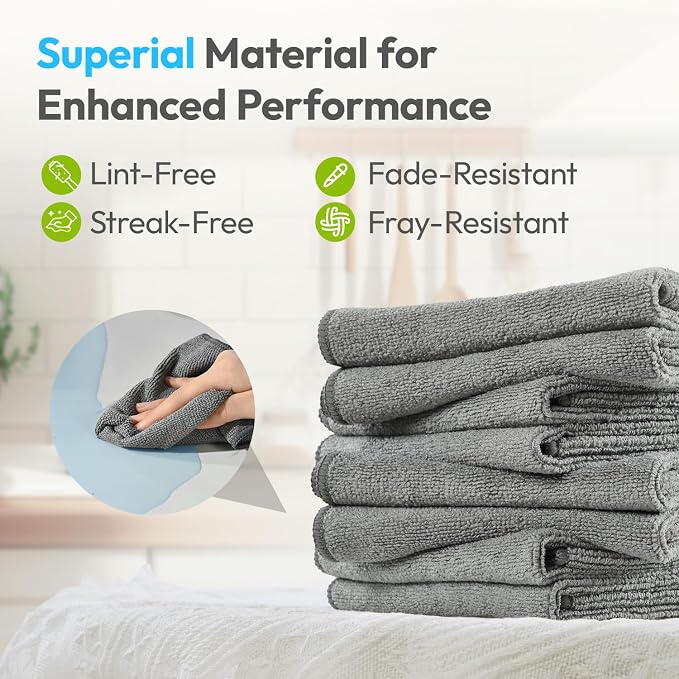 Microfiber Towels for Cars, 24 Pack - Image 3