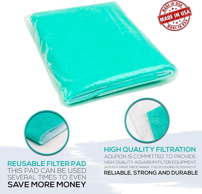 Aquarium Polishing Filter Pad 100 Micron Filters Media Pads - Image 4