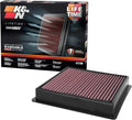 K&N Performance Diesel High-Flow Lifetime Engine Air Filter: Increase Power: by KNEngineeringInc